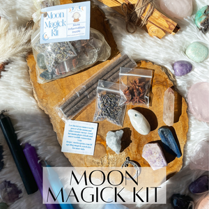 Magick Kit - Moon Magick - The Bead N Crystal & Enclave Gems