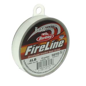 Fireline Beading Thread - Crystal 50yd - The Bead N Crystal & Enclave Gems