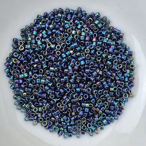 11/0 Delica - Variegated Blue Iris DB0005 - The Bead N Crystal & Enclave Gems