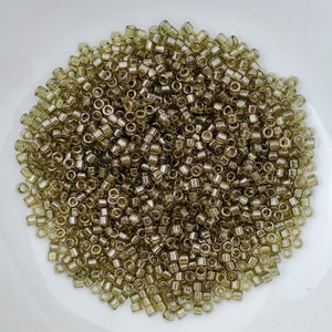 11/0 Delica - Smoky Olive Luster DB0123 - The Bead N Crystal & Enclave Gems