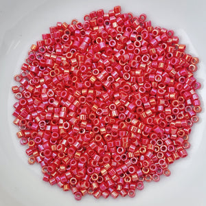 11/0 Delica - Red Luster DB0214 - The Bead N Crystal & Enclave Gems