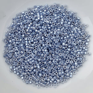11/0 Delica - Silver Gray Ceylon DB0242 - The Bead N Crystal & Enclave Gems