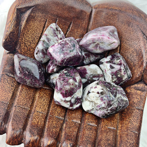 Pink Tourmaline Tumbled Stone (802) - The Bead N Crystal & Enclave Gems