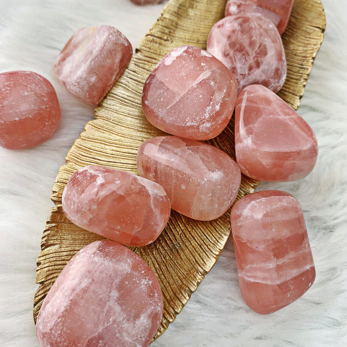 Pink Calcite Tumbled Stone (990)