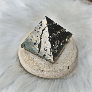 Pyrite Pyramid (29) - The Bead N Crystal & Enclave Gems