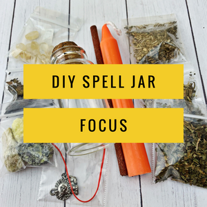 DIY Spell Jar - Focus - The Bead N Crystal & Enclave Gems
