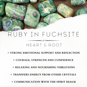 Ruby in Fuchsite