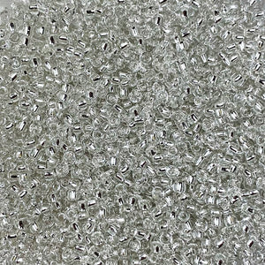 Miyuki 11/0 Silver Lined Clear - The Bead N Crystal & Enclave Gems