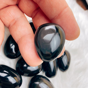 Rainbow Obsidian Tumbled Stones - The Bead N Crystal & Enclave Gems