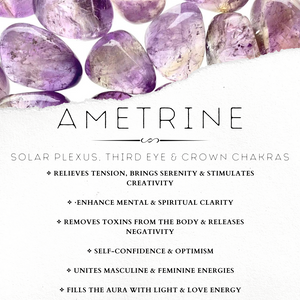 Ametrine 6 mm - The Bead N Crystal & Enclave Gems