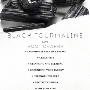 Black Tourmaline 10 mm - The Bead N Crystal & Enclave Gems