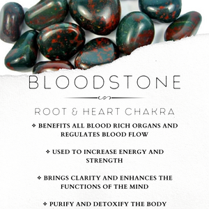 Bloodstone 4 mm - The Bead N Crystal & Enclave Gems
