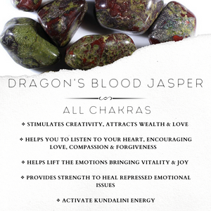 Dragon's Blood Jasper Palm Stone (857) - The Bead N Crystal & Enclave Gems