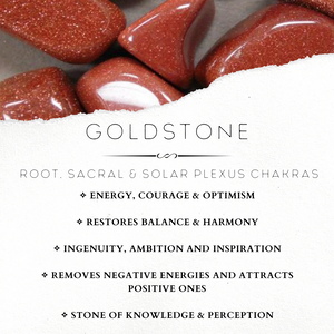 Goldstone Tumbled Stone (805) - The Bead N Crystal & Enclave Gems