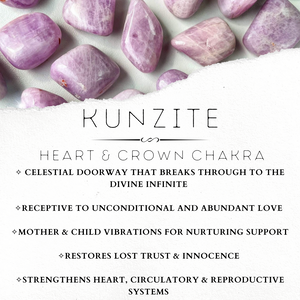 Kunzite 8 mm - The Bead N Crystal & Enclave Gems