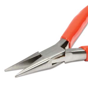 Serrated Chain Nose Pliers - The Bead N Crystal & Enclave Gems