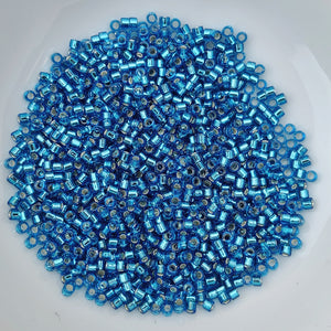 11/0 Delica - S/L Capri Blue DB0149 - The Bead N Crystal & Enclave Gems