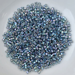11/0 Delica - Gray AB DB0179 - The Bead N Crystal & Enclave Gems
