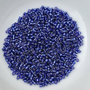 11/0 Delica - S/L Royal Blue DB0183 - The Bead N Crystal & Enclave Gems