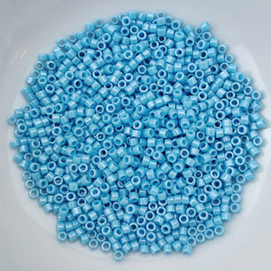 11/0 Delica - Med Turquoise Blue Luster DB0218 - The Bead N Crystal & Enclave Gems