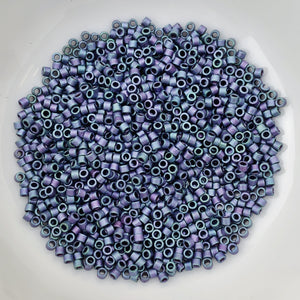 11/0 Delica - Metallic Blueberry Gold Iris DB1052 - The Bead N Crystal & Enclave Gems