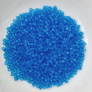 11/0 Delica - Dyed Capri Blue DB1318 - The Bead N Crystal & Enclave Gems