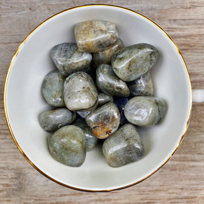 Labradorite Tumbled Stones (Set of 3)