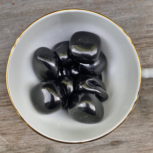 Shungite Tumbled Stones - The Bead N Crystal & Enclave Gems