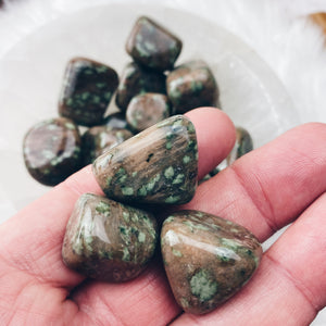 Nundoorite Tumbled Stones - The Bead N Crystal & Enclave Gems