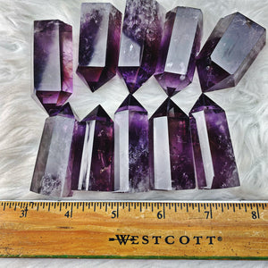Amethyst Towers (Very Translucent!) - The Bead N Crystal & Enclave Gems