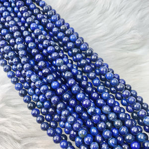 Lapis Lazuli 6 mm - The Bead N Crystal & Enclave Gems