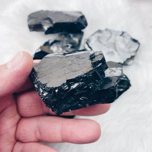 Noble Shungite Raw - The Bead N Crystal & Enclave Gems
