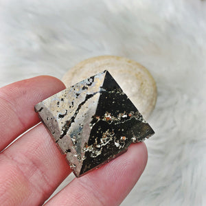 Pyrite Pyramid (29) - The Bead N Crystal & Enclave Gems
