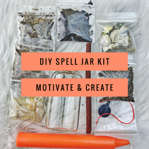 DIY Spell Jar - Motivate & Create - The Bead N Crystal & Enclave Gems