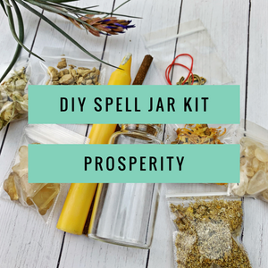 DIY Spell Jar - Prosperity - The Bead N Crystal & Enclave Gems