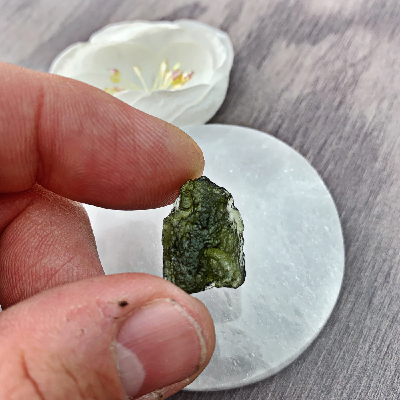 Moldavite Raw *GENUINE* (1) | The Bead N Crystal & Enclave