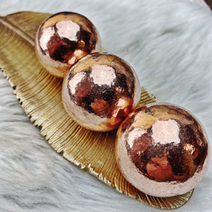 Copper Sphere - Natural and HEAVY - The Bead N Crystal & Enclave Gems