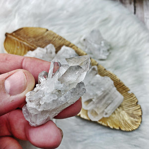 Crystal Quartz Assorted Clusters - Beautiful - The Bead N Crystal & Enclave Gems