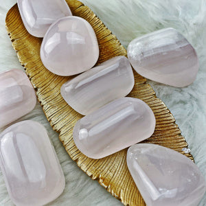 Mangano Calcite Tumbled Stones - So Pretty! - The Bead N Crystal & Enclave Gems