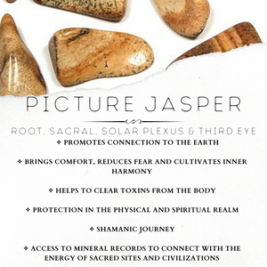 Picture Jasper 4 mm - The Bead N Crystal & Enclave Gems