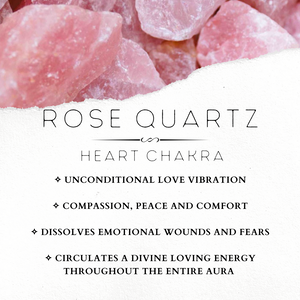Rose Quartz Hearts 0.75" (940) - The Bead N Crystal & Enclave Gems
