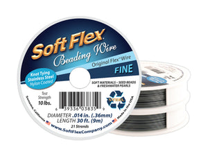 SoftFlex Beading Wire - Fine 30ft Spool - The Bead N Crystal & Enclave Gems