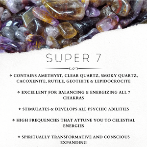 Super 7 6 mm - The Bead N Crystal & Enclave Gems