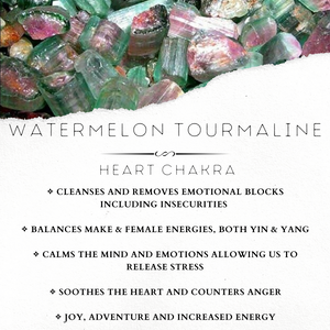 Watermelon Tourmaline 8 mm - The Bead N Crystal & Enclave Gems